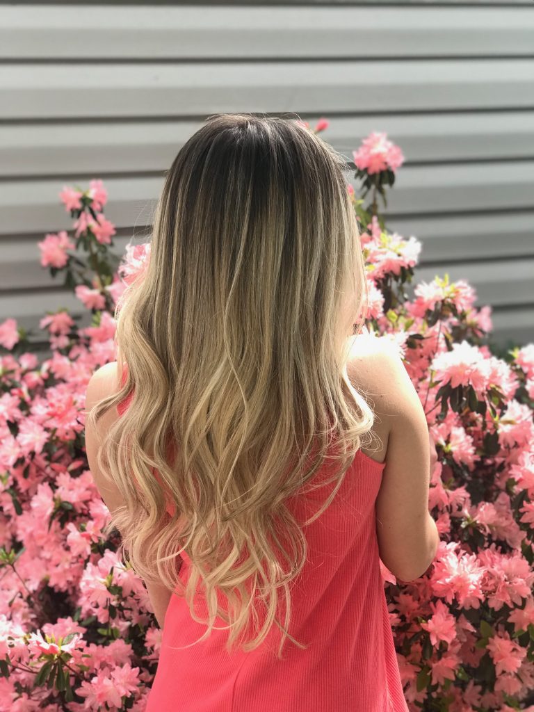 blonde bergenfield bergen county balayage highlights blend tenafly cresskill ashy blonde hair color color specialists professional affordable